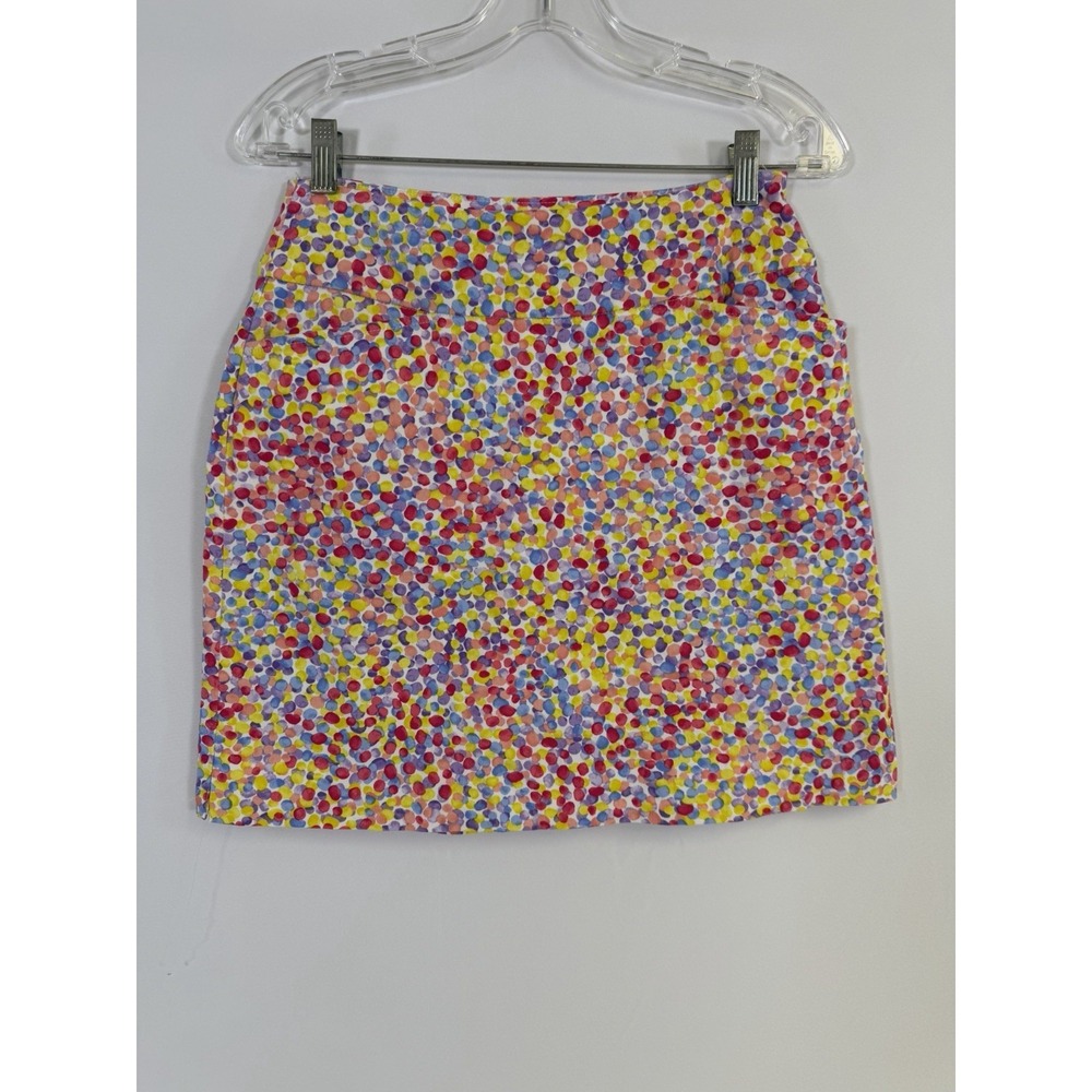 Swing Control Skort Womens 6 Confetti Dots Print Golf Skirt 30x18 Canada